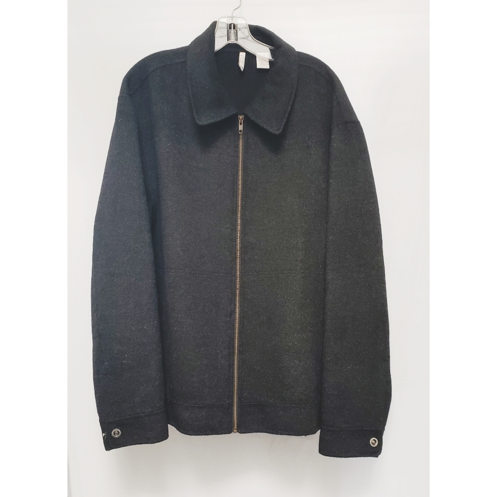 Axis Oversized Wool Bomber Jacket